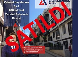 Çekmeköy'ün Prestiji Zerafet Evlerinde 
