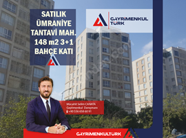 ÜMRANİYE ŞEHRİ ZADE KONUTLARINDA BAHÇE KATı 3+1 LÜKS DAİRE