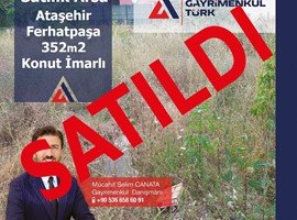 Ataşehir Ferhatpaşa Merkezi Konumda 325m2 imarlı Arsa