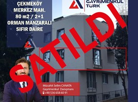 Çekmeköy Merkez Mah. Orman Manzaralı Doğa İle iç içe 2+1 Daire